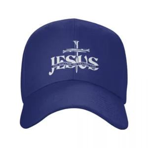 Jesus The Way The Truth The Life Baseball Christian Hat Purple